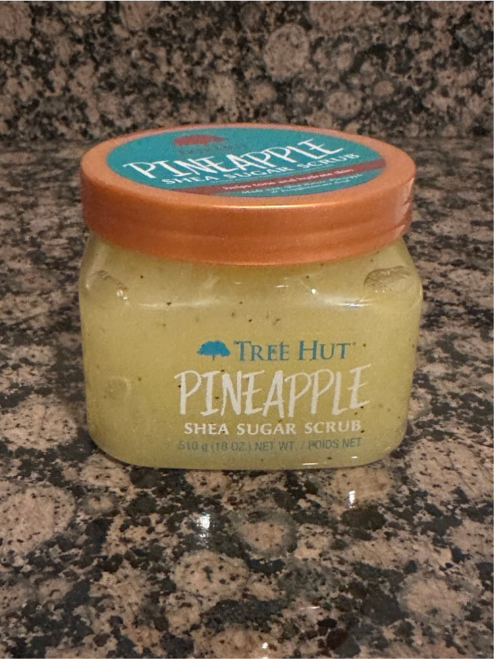 Tree Hut Pineapple Sugar Scrub, Ultra Hydrating Exfoliating Scrub